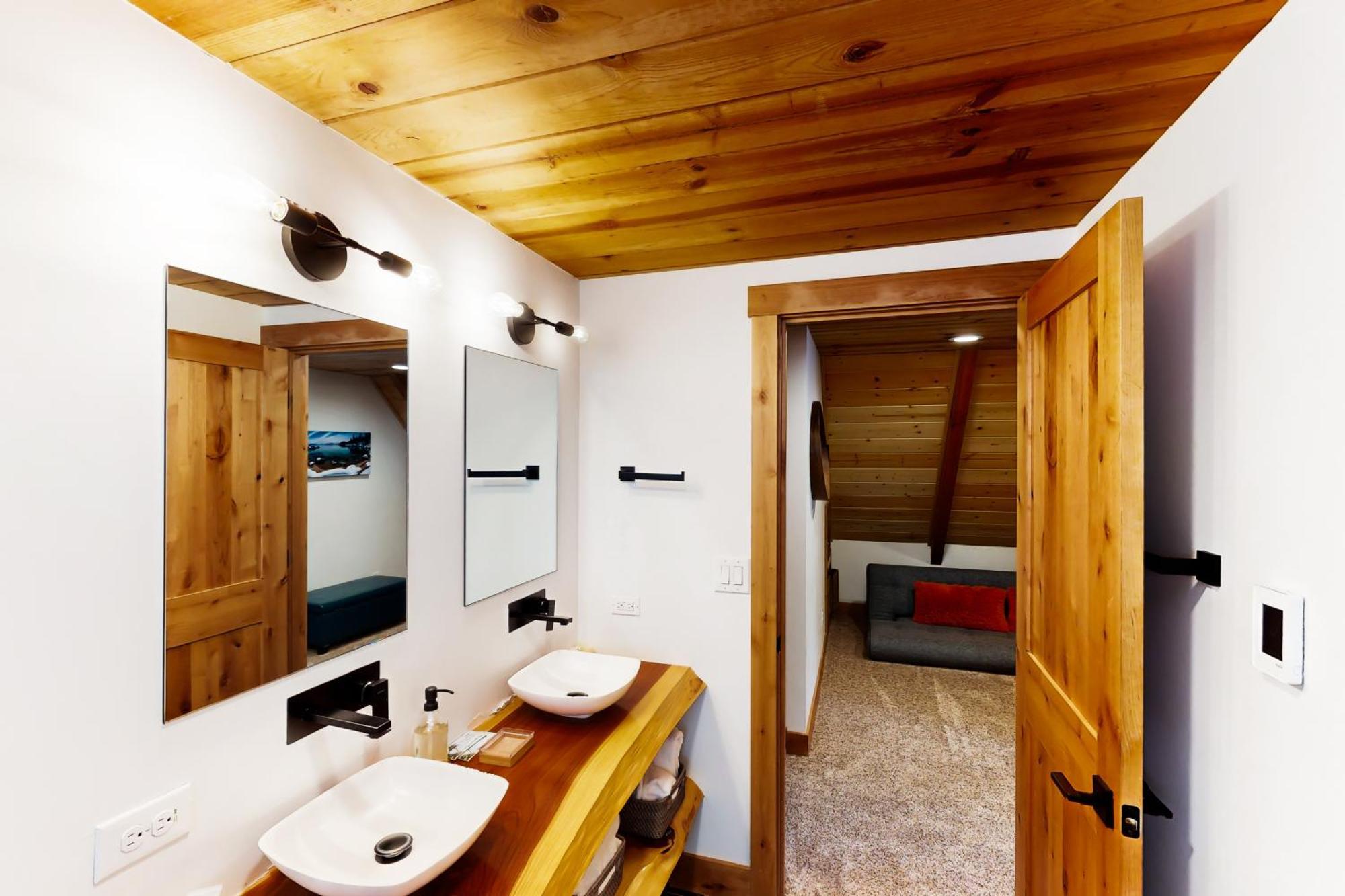 Vila Ward Creekside Cabin Tahoe City Exteriér fotografie